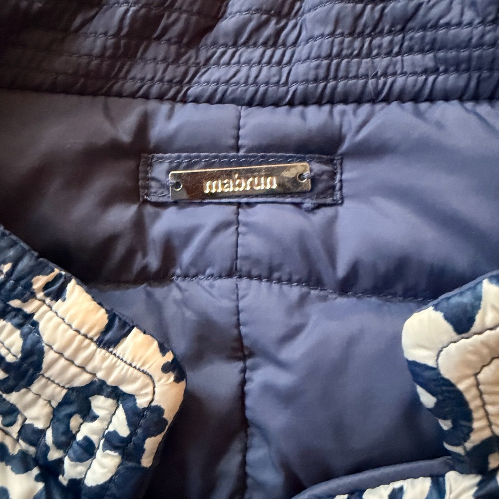 Mabrun Reversible Packable Puffer Jacket - Size 46 - image 6